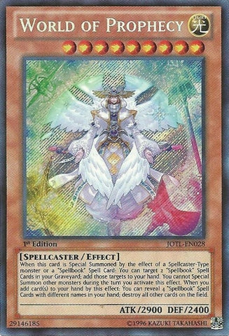 World of Prophecy - JOTL-EN028 - Secret Rare - 1st Edition