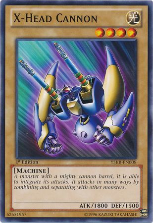 X-Head Cannon - YSKR-EN008 - Common - 1st Edition