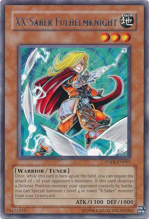 XX-Saber Fulhelmknight - ANPR-EN081 - Rare - Unlimited