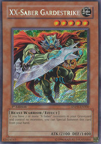 XX-Saber Gardestrike - ANPR-EN000 - Secret Rare - 1st Edition