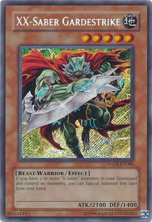 XX-Saber Gardestrike - ANPR-EN000 - Secret Rare - Unlimited