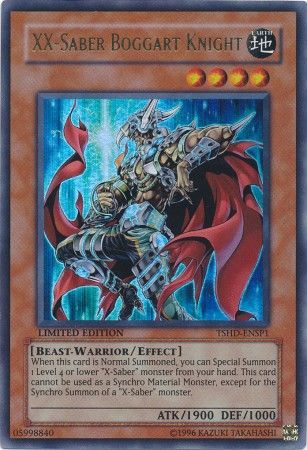 XX-Saber Boggart Knight - TSHD-ENSP1 - Ultra Rare - Limited