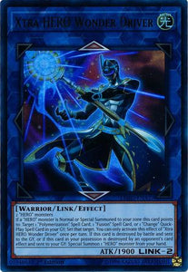 Xtra HERO Wonder Driver - LEHD-ENA37 - Ultra Rare - 1st Edition