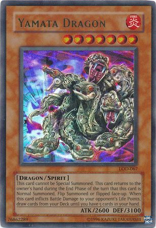 Yamata Dragon - LOD-067 - Ultra Rare - 1st Edition