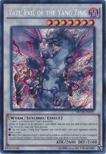 Yazi, Evil of the Yang Zing - NECH-EN051 - Secret Rare - Unlimited