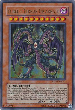 Yubel - Terror Incarnate - PTDN-EN007 - Ultra Rare - Unlimited