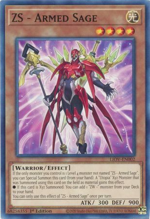 ZS - Armed Sage - LIOV-EN002 - Common - 1st Edition