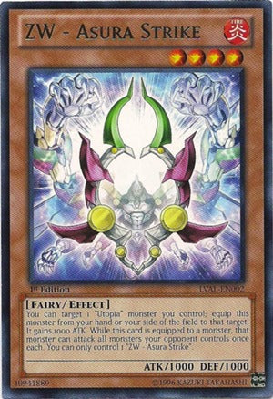 ZW - Asura Strike - LVAL-EN002 - Rare - 1st Edition