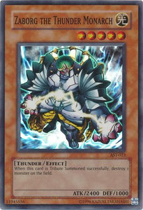 Zaborg the Thunder Monarch - AST-023 - Super Rare - Unlimited