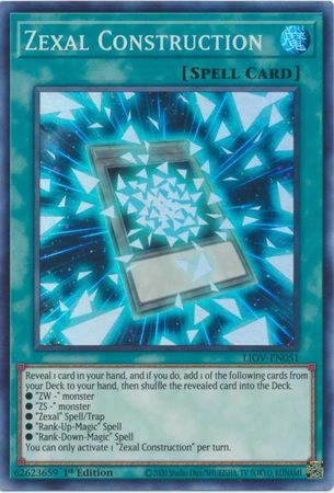 Zexal Construction - LIOV-EN051 - Super Rare - 1st Edition