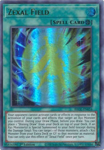 Zexal Field - BROL-EN054 - Ultra Rare - 1st Edition