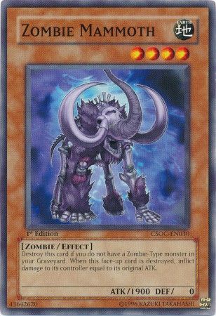 Zombie Mammoth - CSOC-EN030 - Common - 1st Edition