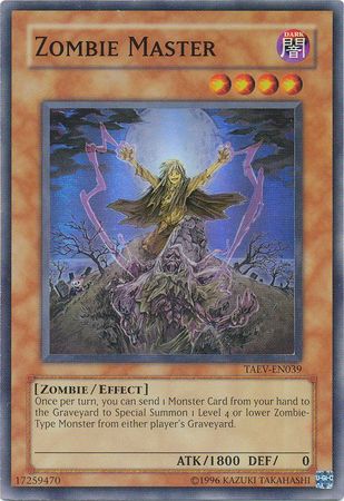 Zombie Master - TAEV-EN039 - Super Rare - Unlimited