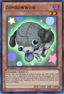 Zombowwow - NUMH-EN014 - Super Rare - 1st Edition