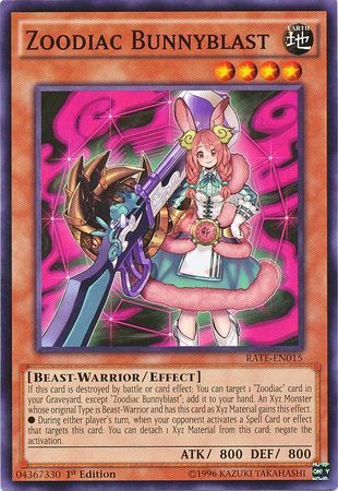 Zoodiac Bunnyblast - RATE-EN015 - Common - 1st Edition