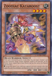Zoodiac Kataroost - MACR-EN027 - Common - 1st Edition