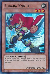 Zubaba Knight - NUMH-EN016 - Super Rare - Unlimited