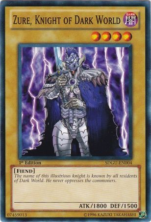 Zure, Knight of Dark World - SDGU-EN004 - Common - 1st Edition