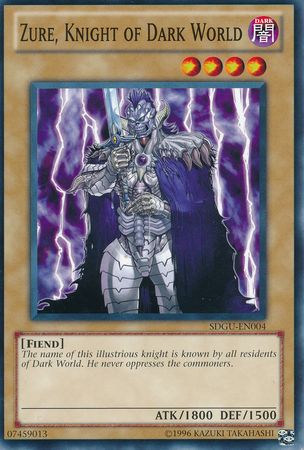 Zure, Knight of Dark World - SDGU-EN004 - Common - Unlimited