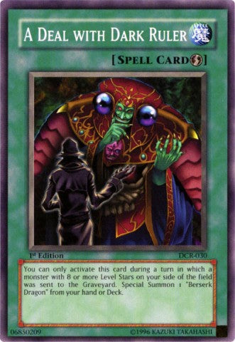 A Deal with Dark Ruler - DCR-030 - Common - Unlimited
