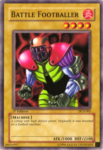 Battle Footballer - DCR-001 - Common - Unlimited