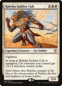 Raksha Golden Cub - C17 - Rare