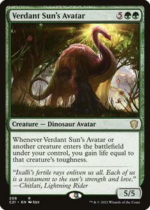 Verdant Sun's Avatar - CMR - Rare