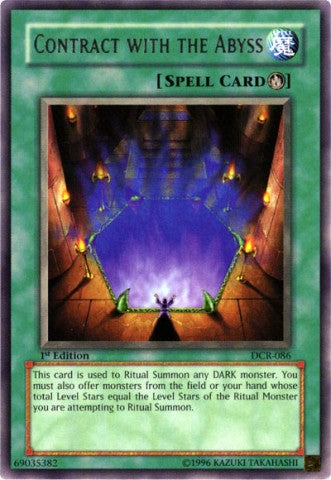 Contract with the Abyss - DCR-086 - Rare - Unlimited