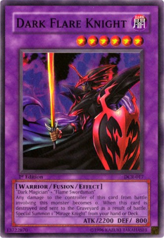 Dark Flare Knight - DCR-017 - Super Rare - Unlimited