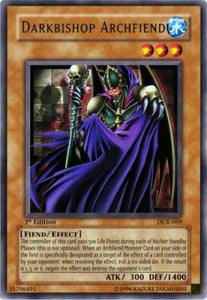 Darkbishop Archfiend - DCR-069 - Rare - Unlimited