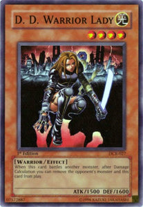D.D. Warrior Lady - DCR-027 - Super Rare - Unlimited