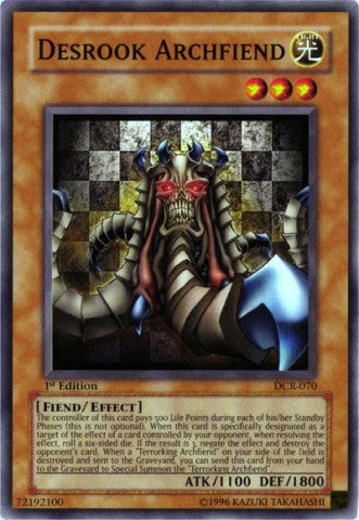 Desrook Archfiend - DCR-070 - Common - Unlimited