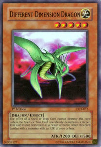 Different Dimension Dragon - DCR-015 - Super Rare - Unlimited