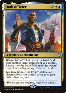 Oath of Teferi - DOM - Rare