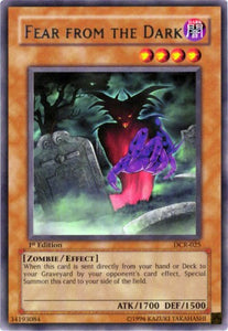 Fear from the Dark - DCR-025 - Rare - Unlimited