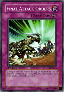 Final Attack Orders - DCR-045 - Common - Unlimited