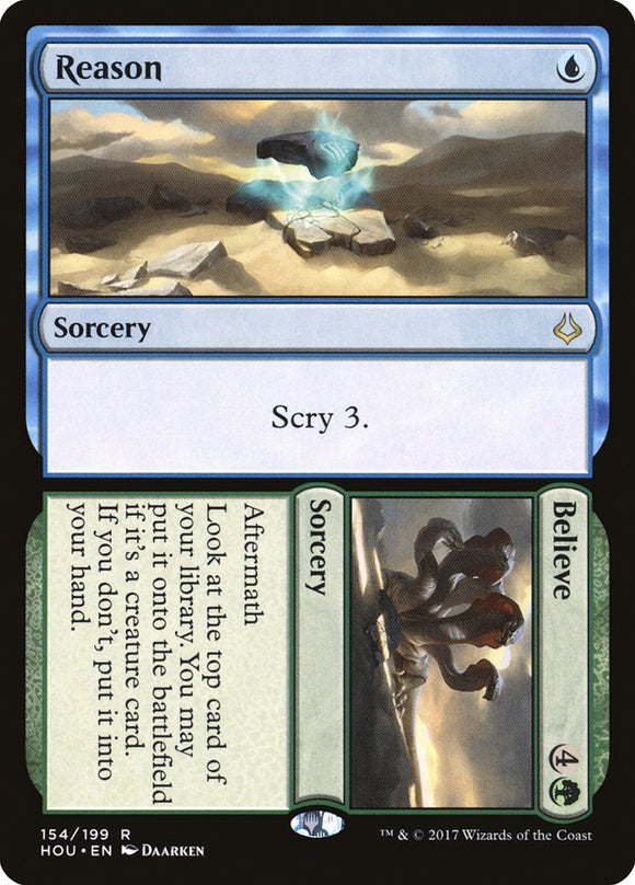 Reason // Believe - HOU - Rare - Foil