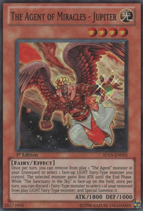 The Agent of Miracles - Jupiter - SDLS-EN003 -  Super Rare - 1st Edition