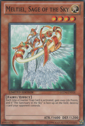 Meltiel, Sage of the Sky - GLD4-EN016 - Common - Limited