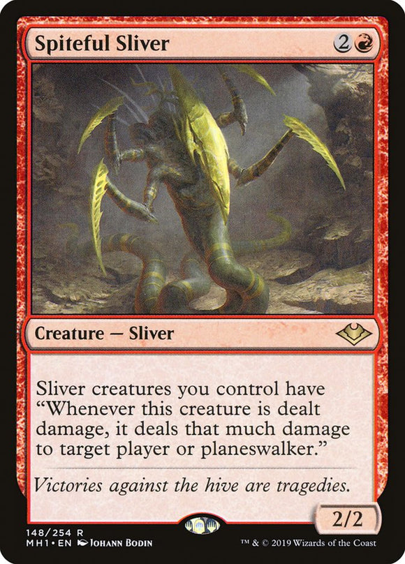 Spiteful Sliver - MH1 - Rare