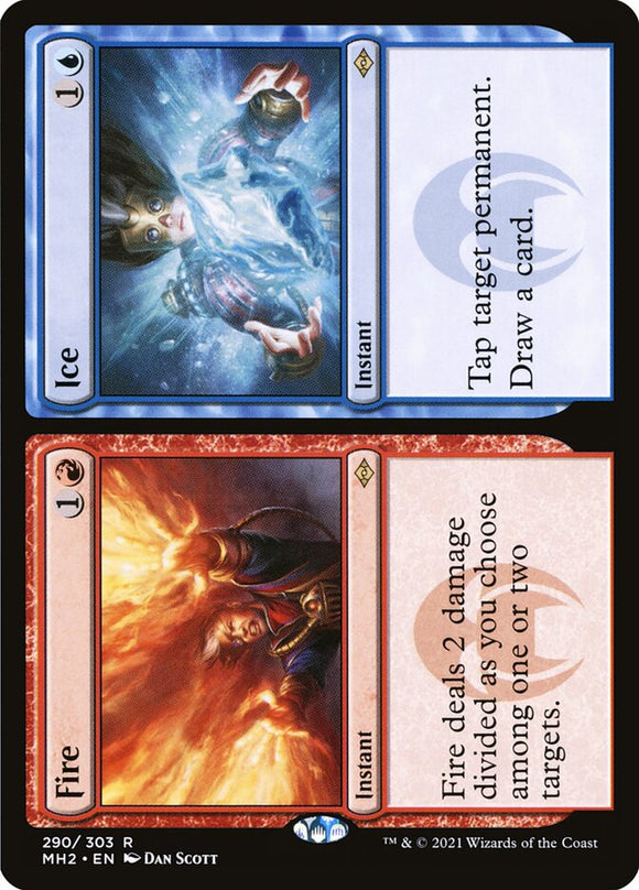 Fire // Ice - MH2 - Rare - Etched Foil