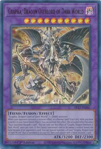 Grapha, Dragon Overlord of Dark World - SR13-EN041 - Ultra Rare - 1st Edition