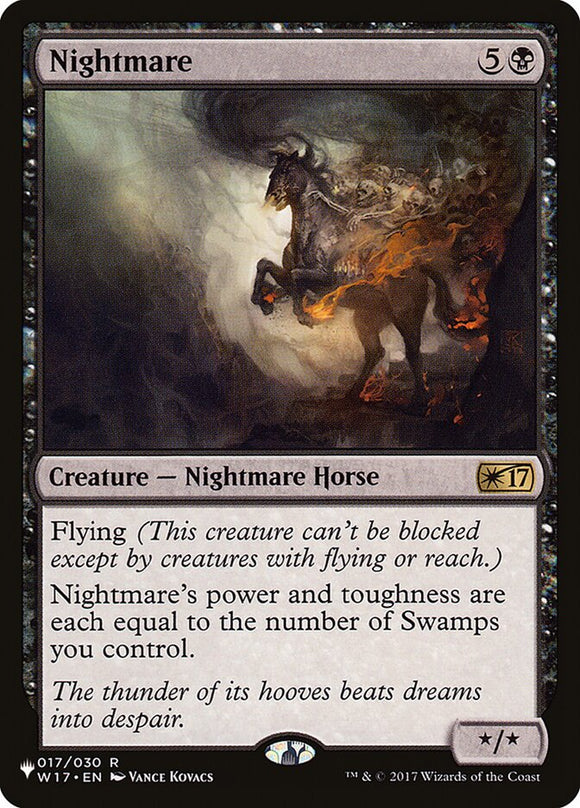 Nightmare - The List - Rare