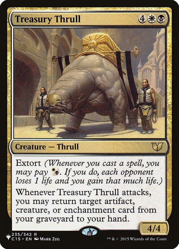 Treasury Thrull - The List - Rare