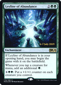 Leyline of Abundance - PM20 - Rare - Foil Prerelease