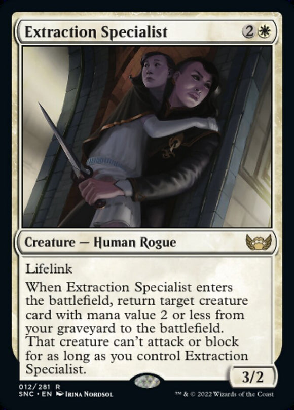 Extraction Specialist - SNC - Rare