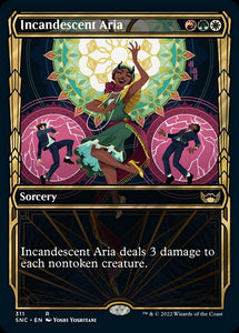 Incandescent Aria - SNC - Rare - Golden Age Showcase